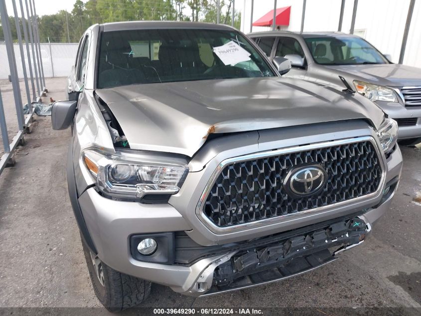 2019 Toyota Tacoma Trd Off Road VIN: 5TFCZ5AN5KX196750 Lot: 39649290