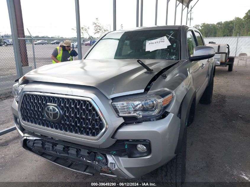 2019 Toyota Tacoma Trd Off Road VIN: 5TFCZ5AN5KX196750 Lot: 39649290