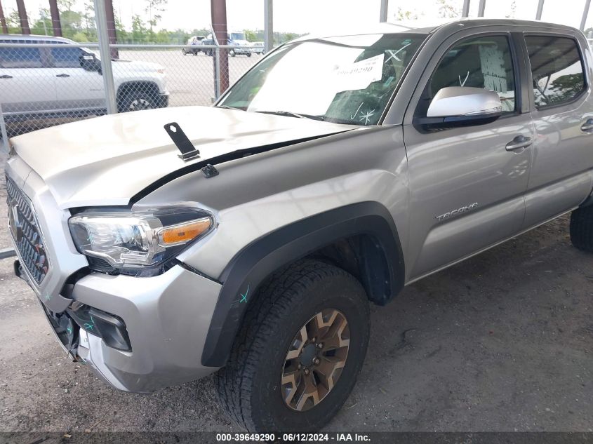 2019 Toyota Tacoma Trd Off Road VIN: 5TFCZ5AN5KX196750 Lot: 39649290