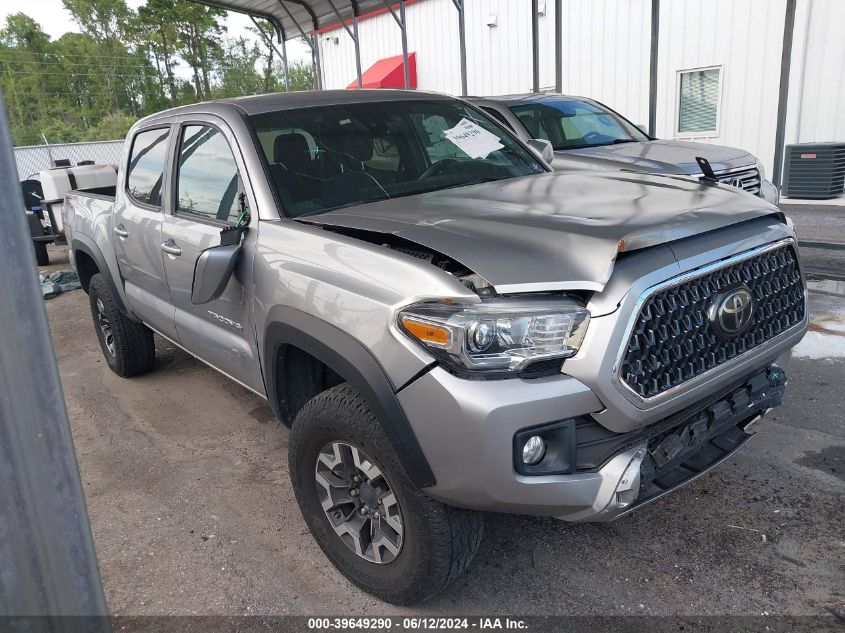 2019 Toyota Tacoma Trd Off Road VIN: 5TFCZ5AN5KX196750 Lot: 39649290