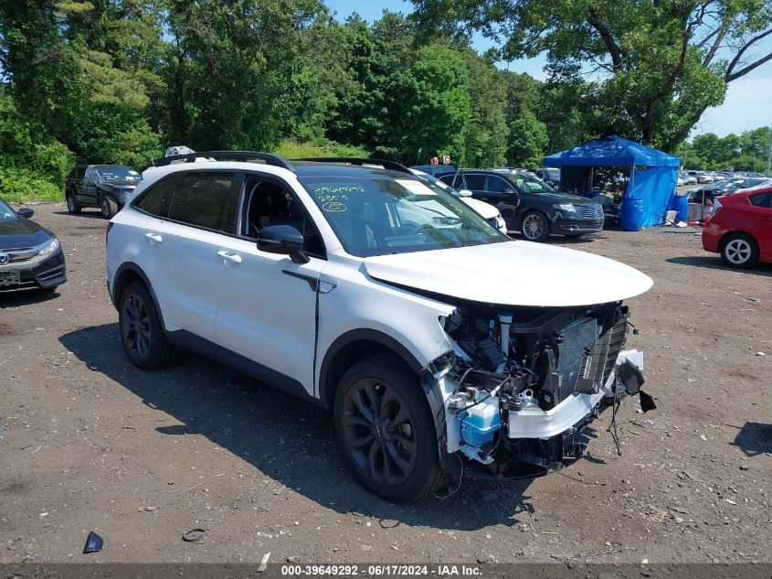 2023 Kia Sorento X-Line Ex VIN: 5XYRHDLF4PG231883 Lot: 39649292