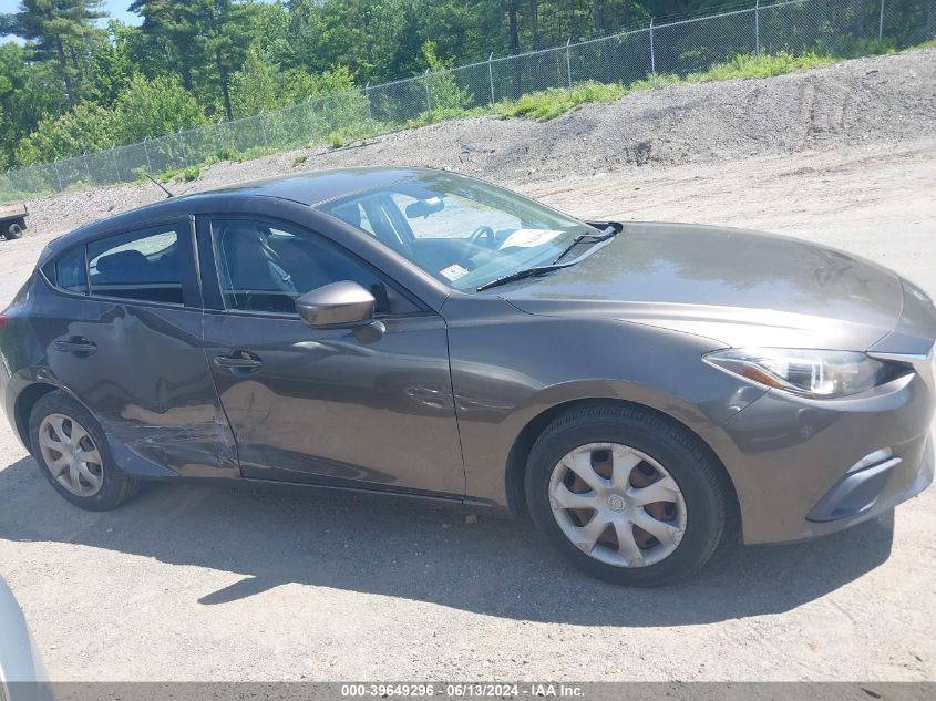 2014 Mazda Mazda3 I Sport VIN: JM1BM1K7XE1146825 Lot: 39649296