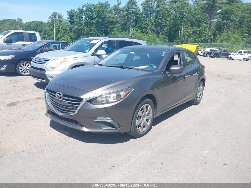 2014 Mazda Mazda3 I Sport VIN: JM1BM1K7XE1146825 Lot: 39649296