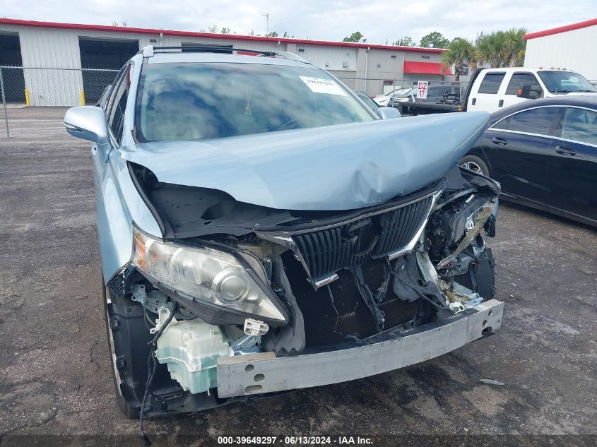 2011 Lexus Rx 350 VIN: 2T2ZK1BA1BC054344 Lot: 39649297