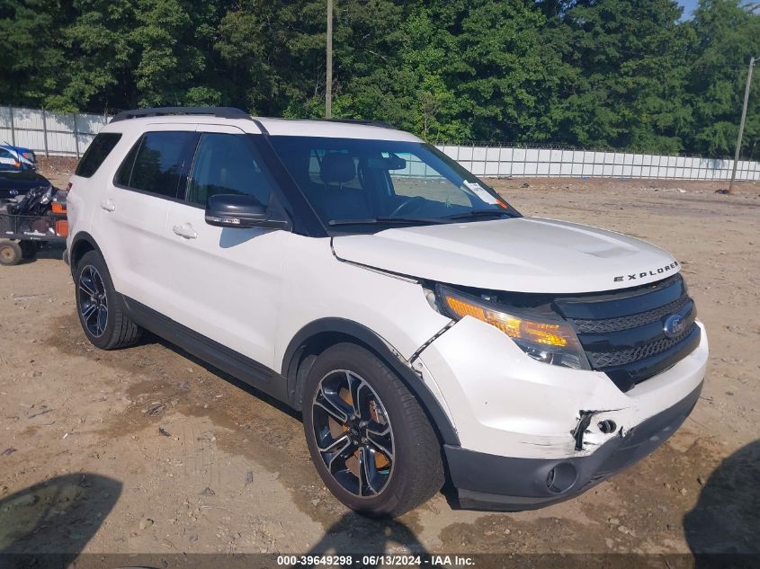 2015 Ford Explorer Sport VIN: 1FM5K8GT6FGA38245 Lot: 39649298