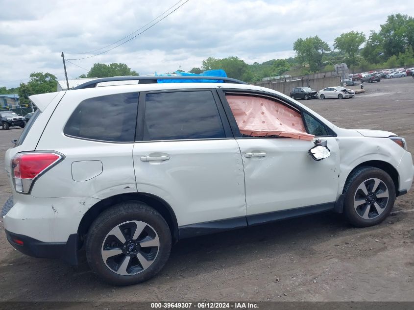 2017 Subaru Forester 2.5I Premium VIN: JF2SJAECXHH402640 Lot: 39649307