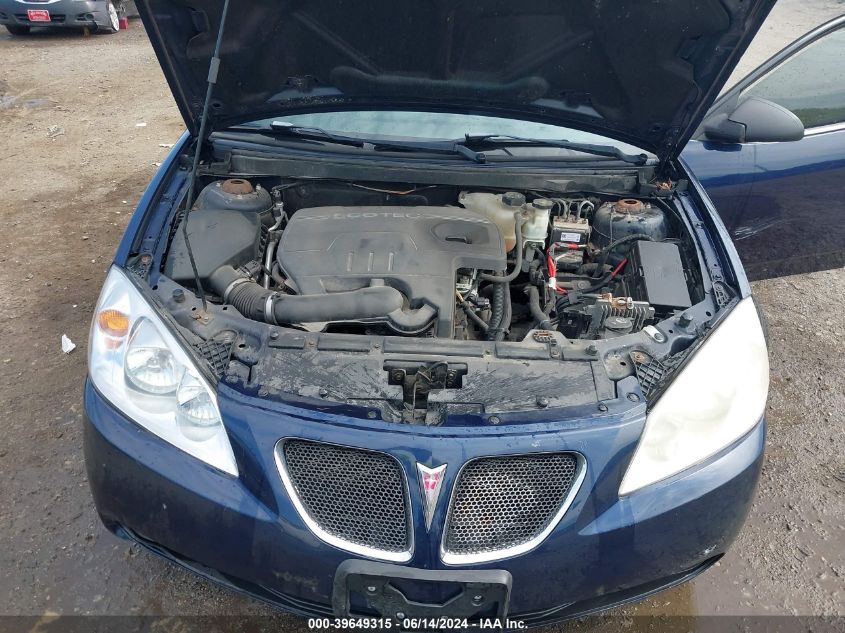 2008 Pontiac G6 Value Leader VIN: 1G2ZF57B984241834 Lot: 39649315