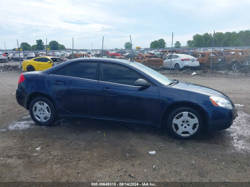 2008 Pontiac G6 Value Leader VIN: 1G2ZF57B984241834 Lot: 39649315