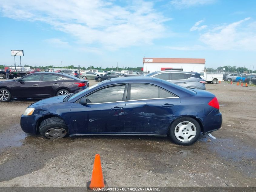 2008 Pontiac G6 Value Leader VIN: 1G2ZF57B984241834 Lot: 39649315