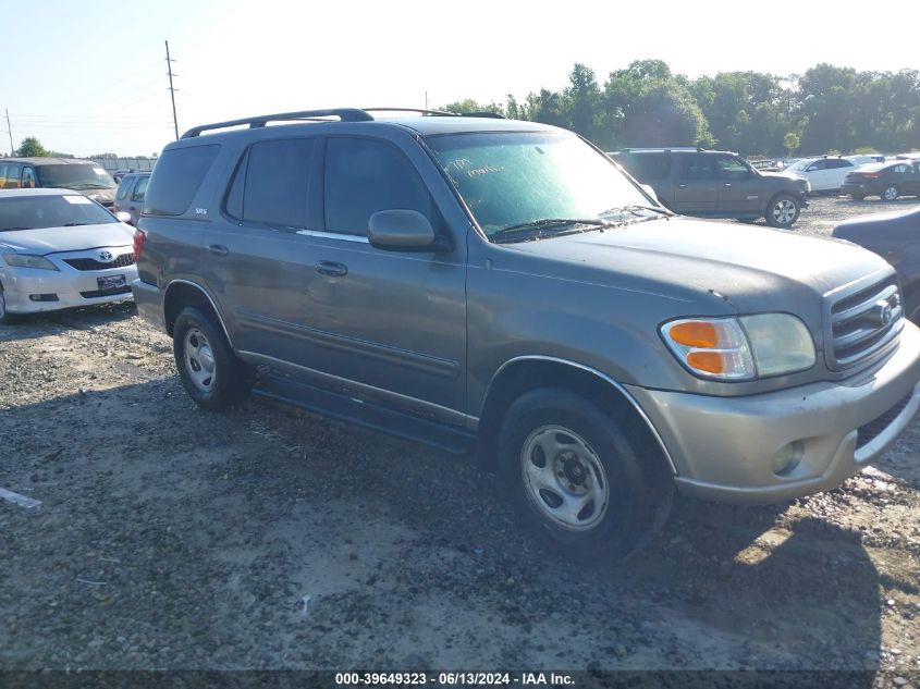 2004 Toyota Sequoia Sr5 V8 VIN: 5TDZT34A84S237650 Lot: 39649323