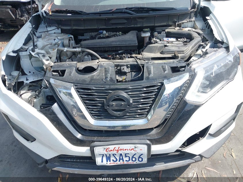 2017 Nissan Rogue S VIN: KNMAT2MT1HP547809 Lot: 39649324