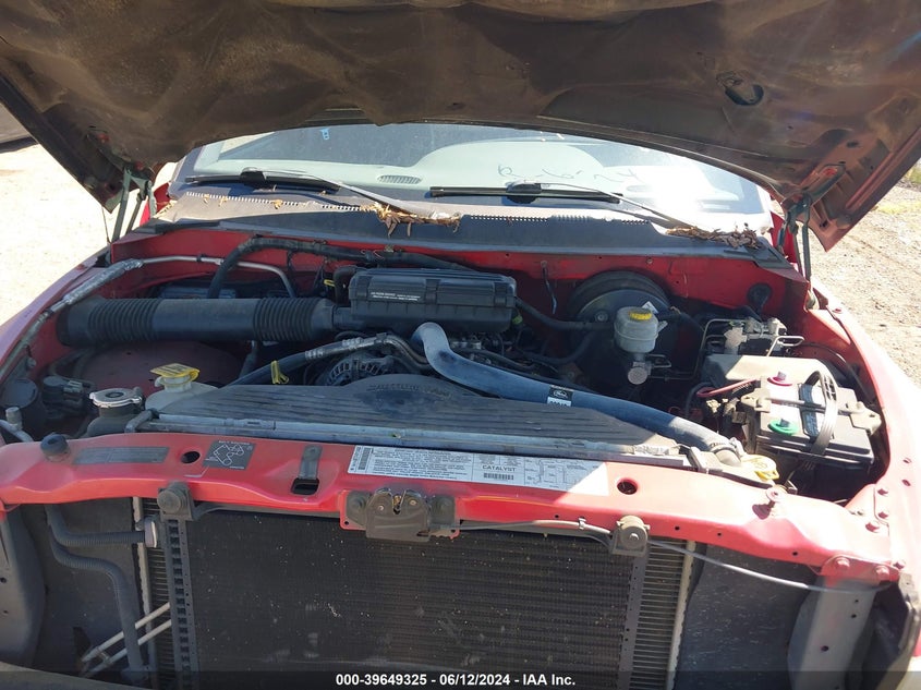 2001 Dodge Ram 1500 St VIN: 3B7HC13ZX1M289705 Lot: 39649325