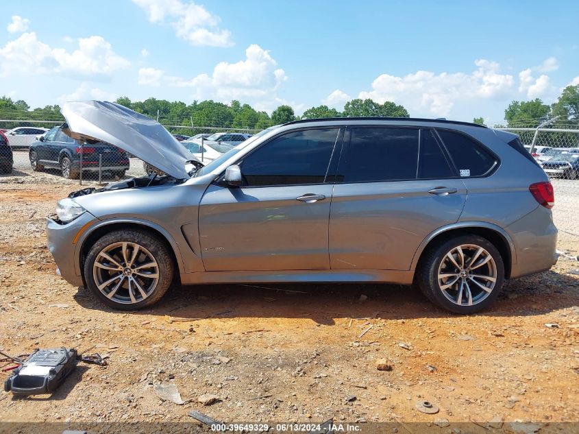 2016 BMW X5 xDrive50I VIN: 5UXKR6C57G0J80384 Lot: 39649329