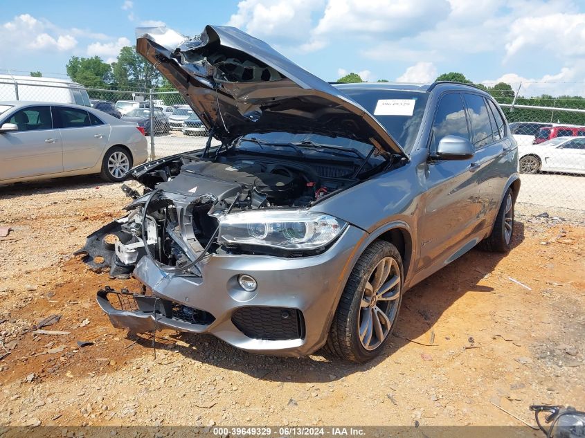 2016 BMW X5 xDrive50I VIN: 5UXKR6C57G0J80384 Lot: 39649329