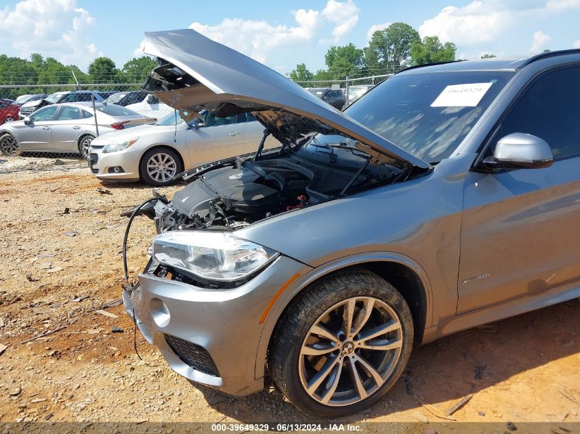 2016 BMW X5 xDrive50I VIN: 5UXKR6C57G0J80384 Lot: 39649329