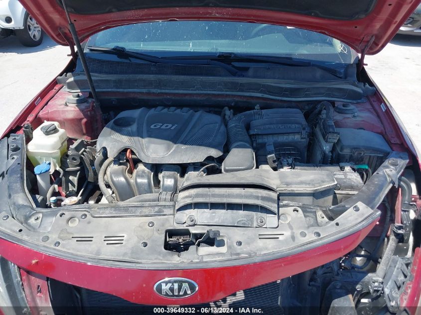 2014 Kia Optima Lx VIN: 5XXGM4A70EG351292 Lot: 39649332