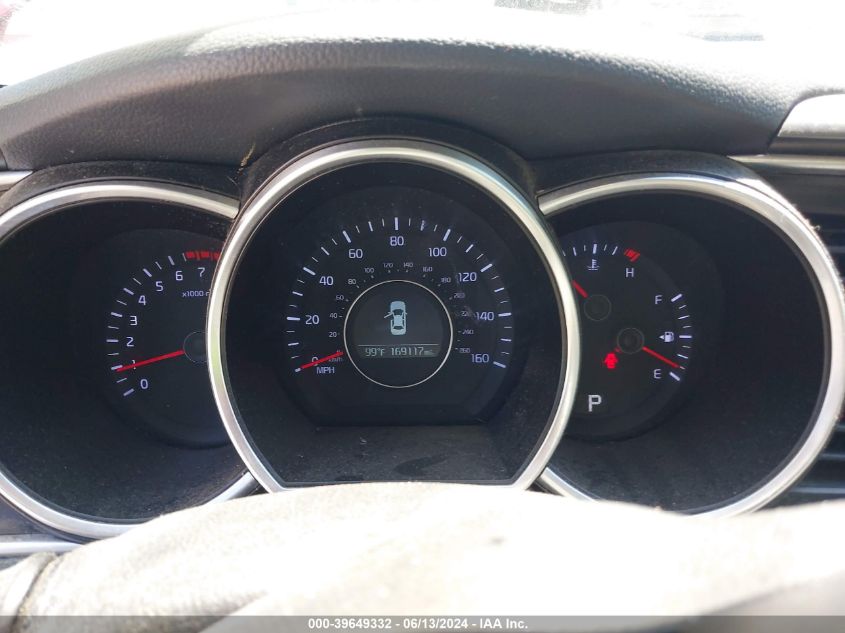 2014 Kia Optima Lx VIN: 5XXGM4A70EG351292 Lot: 39649332