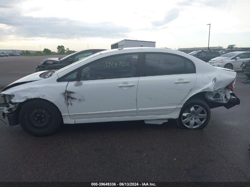 2010 Honda Civic Lx VIN: 19XFA1F54AE066298 Lot: 39649336