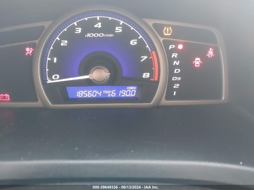 2010 Honda Civic Lx VIN: 19XFA1F54AE066298 Lot: 39649336