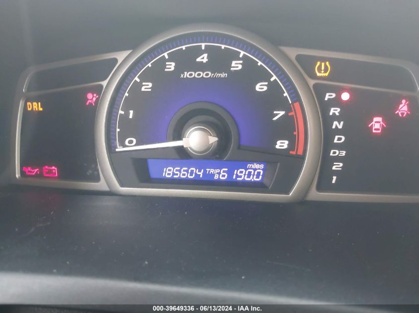 2010 Honda Civic Lx VIN: 19XFA1F54AE066298 Lot: 39649336