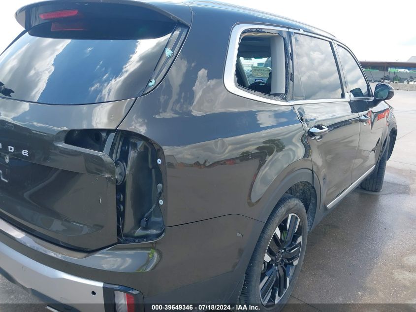 2023 Kia Telluride Sx VIN: 5XYP54GC7PG364864 Lot: 39649346