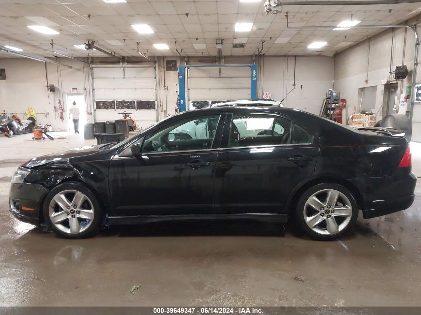 2012 Ford Fusion Sport VIN: 3FAHP0KC9CR153878 Lot: 39649347