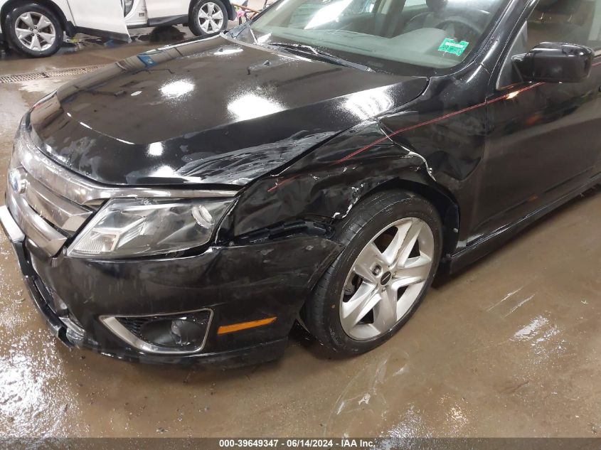 2012 Ford Fusion Sport VIN: 3FAHP0KC9CR153878 Lot: 39649347