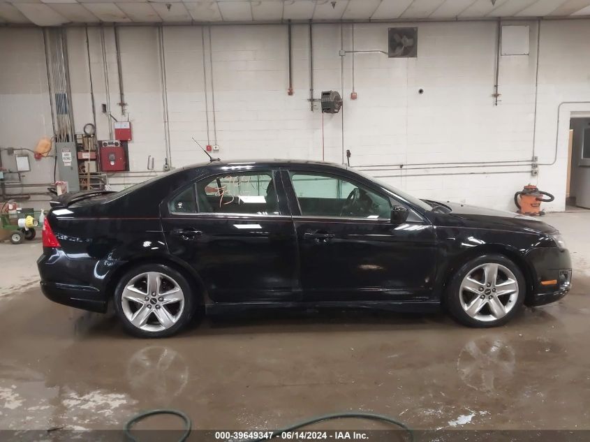 2012 Ford Fusion Sport VIN: 3FAHP0KC9CR153878 Lot: 39649347