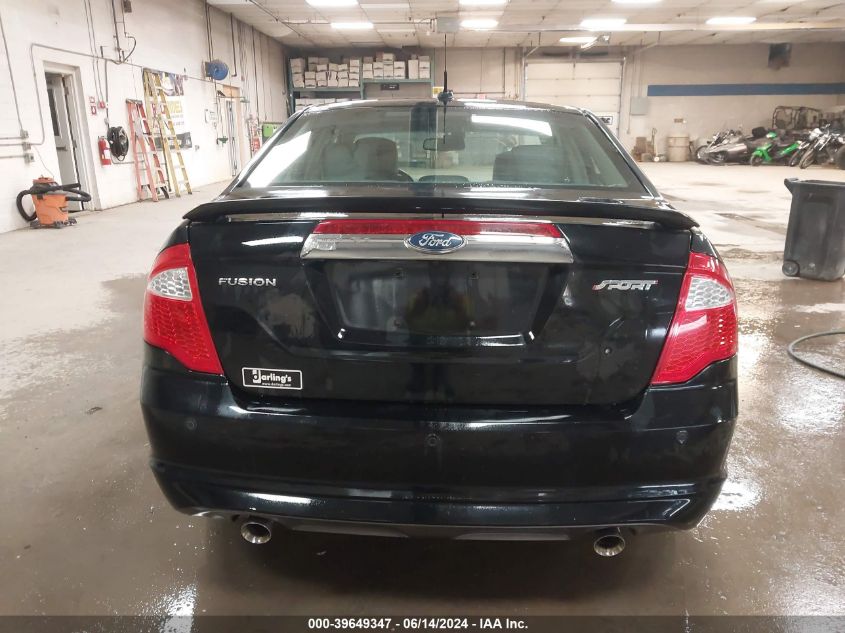 2012 Ford Fusion Sport VIN: 3FAHP0KC9CR153878 Lot: 39649347