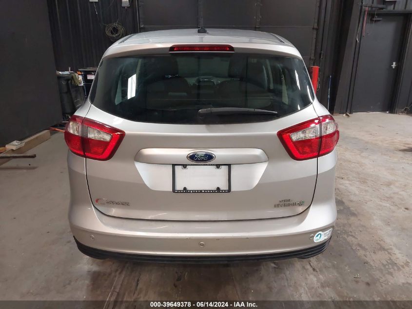 2013 Ford C-Max Hybrid Sel VIN: 1FADP5BU5DL554204 Lot: 39649378