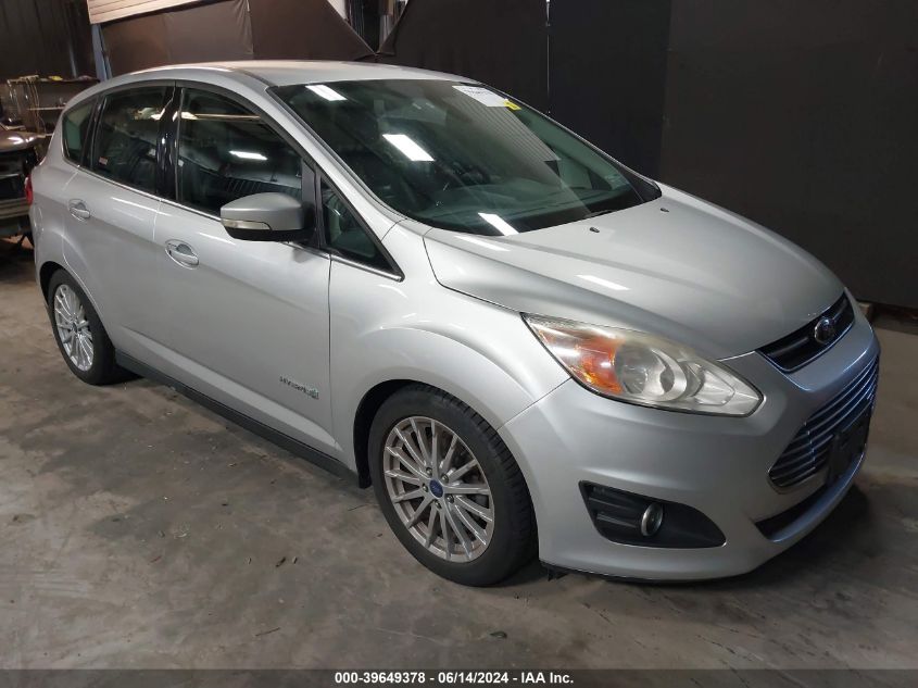 2013 Ford C-Max Hybrid Sel VIN: 1FADP5BU5DL554204 Lot: 39649378