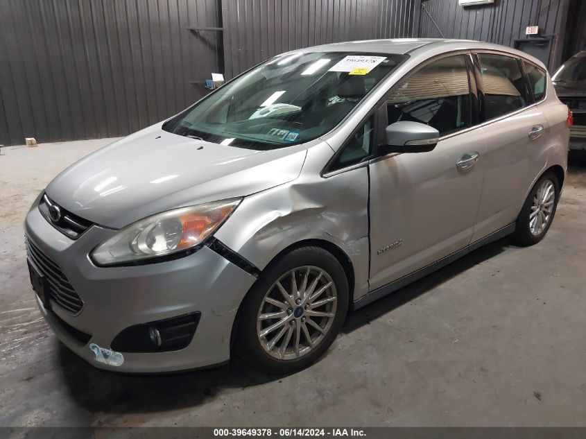 2013 Ford C-Max Hybrid Sel VIN: 1FADP5BU5DL554204 Lot: 39649378