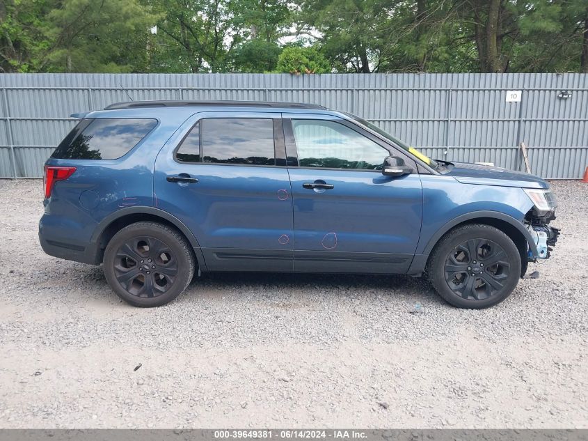 2019 Ford Explorer Sport VIN: 1FM5K8GT5KGB00700 Lot: 39649381