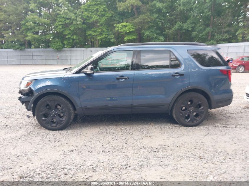 2019 Ford Explorer Sport VIN: 1FM5K8GT5KGB00700 Lot: 39649381