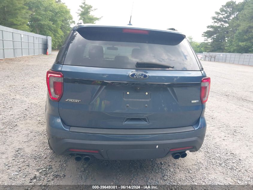 2019 Ford Explorer Sport VIN: 1FM5K8GT5KGB00700 Lot: 39649381