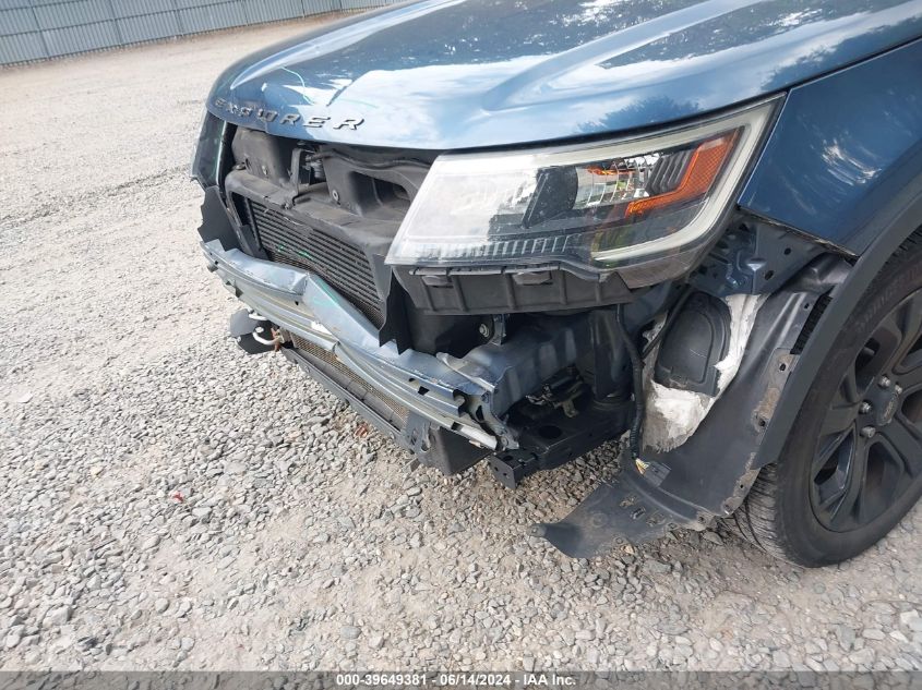 2019 Ford Explorer Sport VIN: 1FM5K8GT5KGB00700 Lot: 39649381