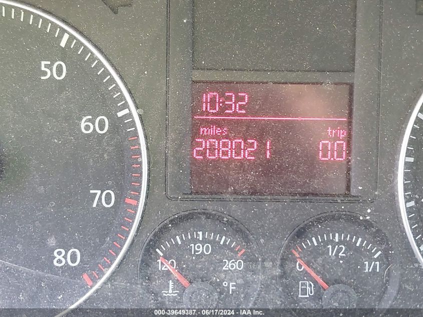 2008 Volkswagen Jetta S VIN: 3VWJM71K88M093874 Lot: 39649387