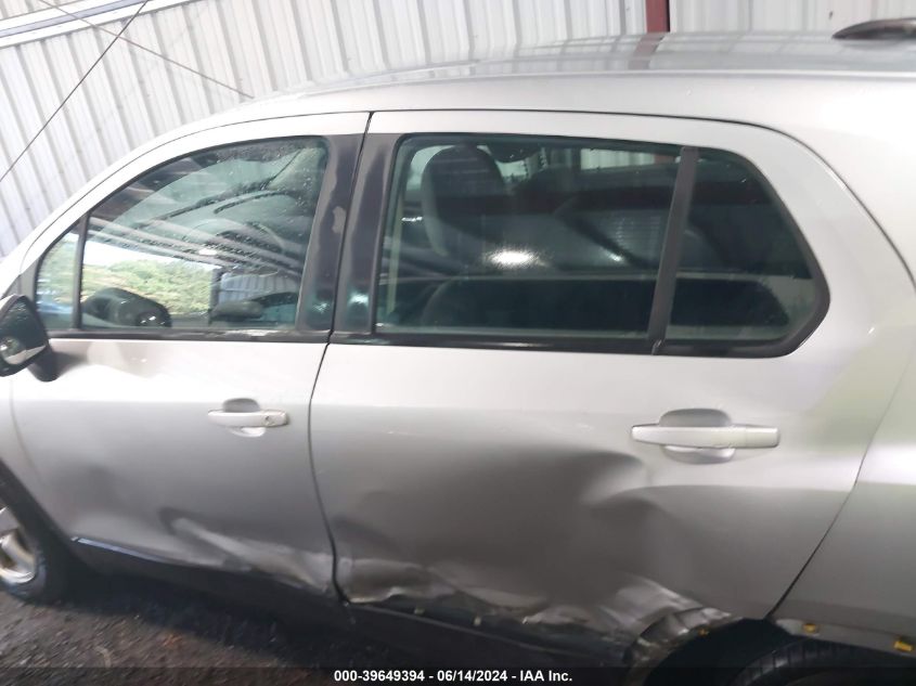 2015 Chevrolet Trax 1Ls VIN: KL7CJPSBXFB108704 Lot: 39649394