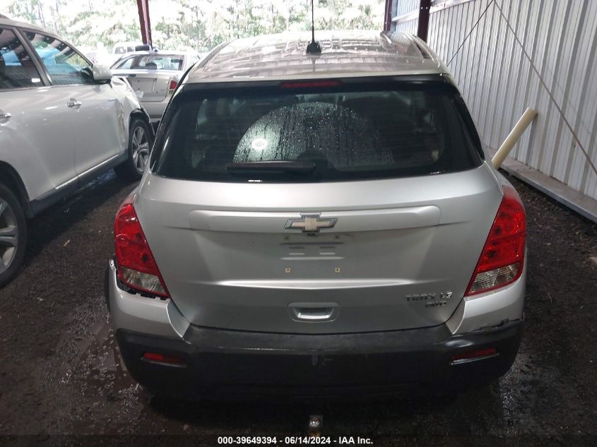 2015 Chevrolet Trax 1Ls VIN: KL7CJPSBXFB108704 Lot: 39649394