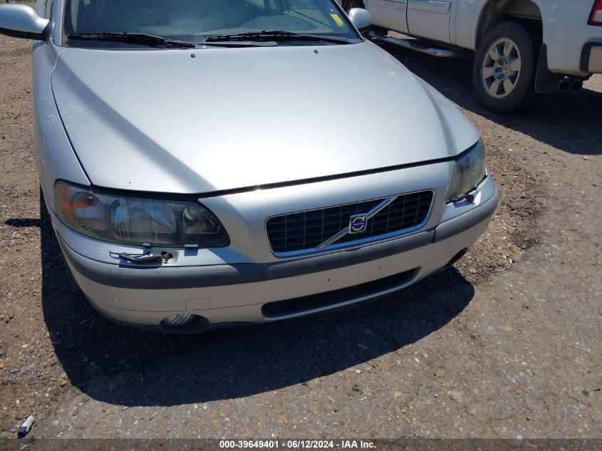 2002 Volvo S60 2.4 VIN: YV1RS61R422185575 Lot: 39649401