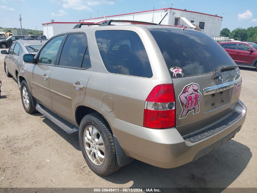 2003 Acura Mdx VIN: 2HNYD18823H532853 Lot: 39649411