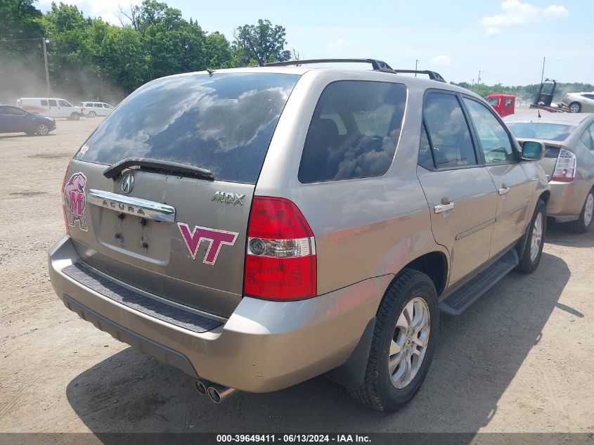 2003 Acura Mdx VIN: 2HNYD18823H532853 Lot: 39649411