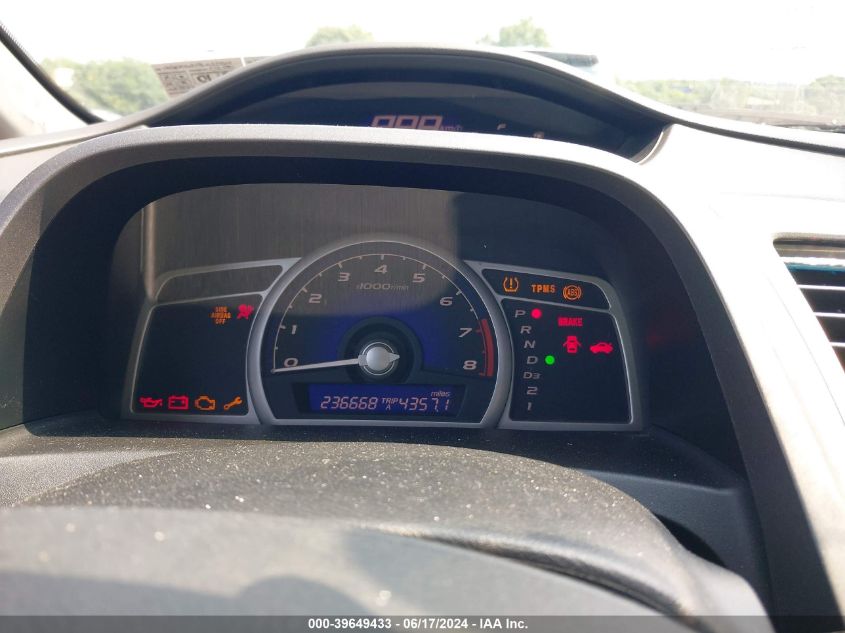 2009 Honda Civic Lx VIN: 1HGFA16519L023364 Lot: 39649433