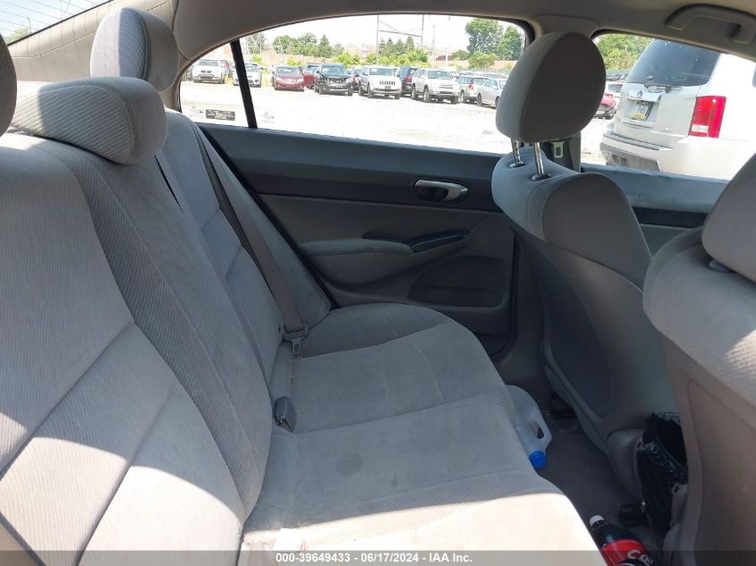 2009 Honda Civic Lx VIN: 1HGFA16519L023364 Lot: 39649433