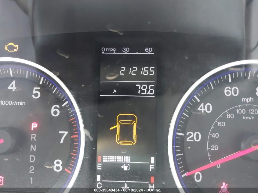 2008 Honda Cr-V Lx VIN: JHLRE48308C021894 Lot: 39649434