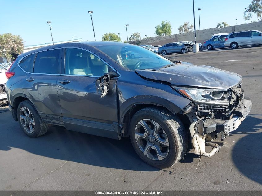 2018 Honda Cr-V Ex VIN: 5J6RW1H59JA013542 Lot: 39649436