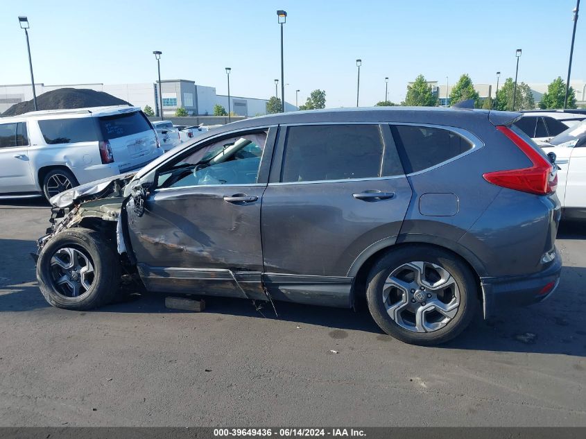 2018 Honda Cr-V Ex VIN: 5J6RW1H59JA013542 Lot: 39649436