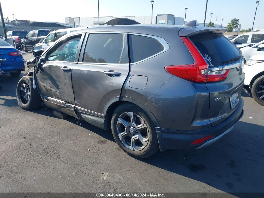 2018 Honda Cr-V Ex VIN: 5J6RW1H59JA013542 Lot: 39649436