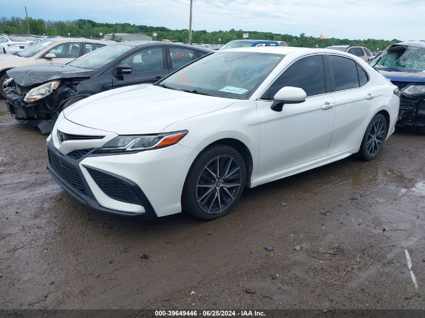 2021 Toyota Camry Se VIN: 4T1G11AK1MU519800 Lot: 39649446