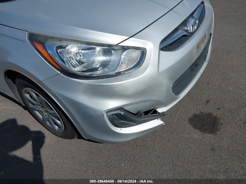 2013 Hyundai Accent Gls VIN: KMHCT4AE6DU571220 Lot: 39649458